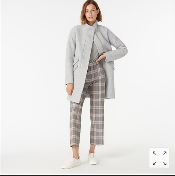 J.Crew Cocoon Coat Italian Stadium-Cloth Wool - Picture 5 of 9